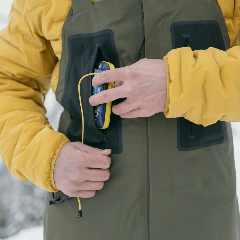 Coveted 3L Gore-Tex® bib pants - Olive