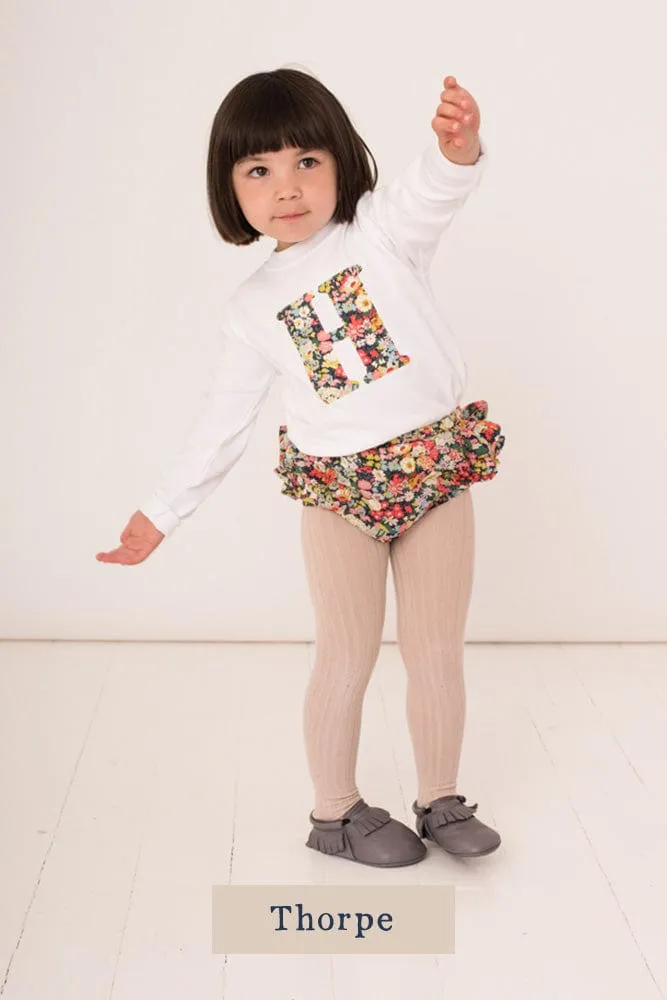 Create Your Own Personalised or Age Liberty Print White T-Shirt