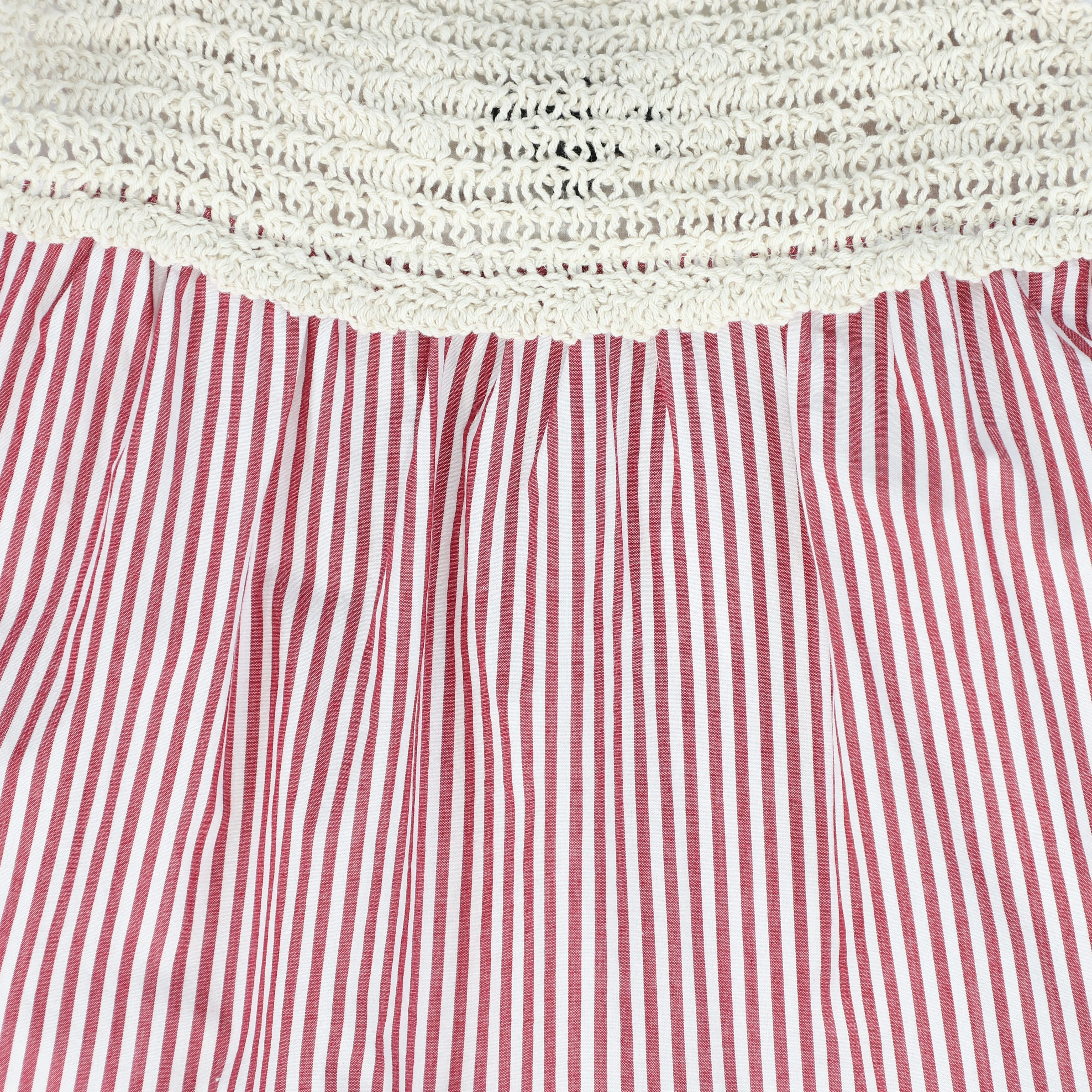 Crochet Top Tiered Max Dress