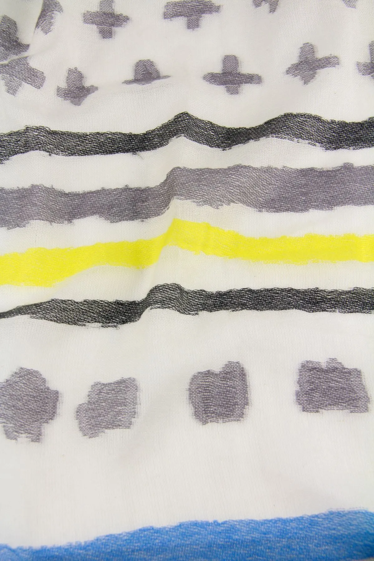 Crossing Paths Striped Scarf
