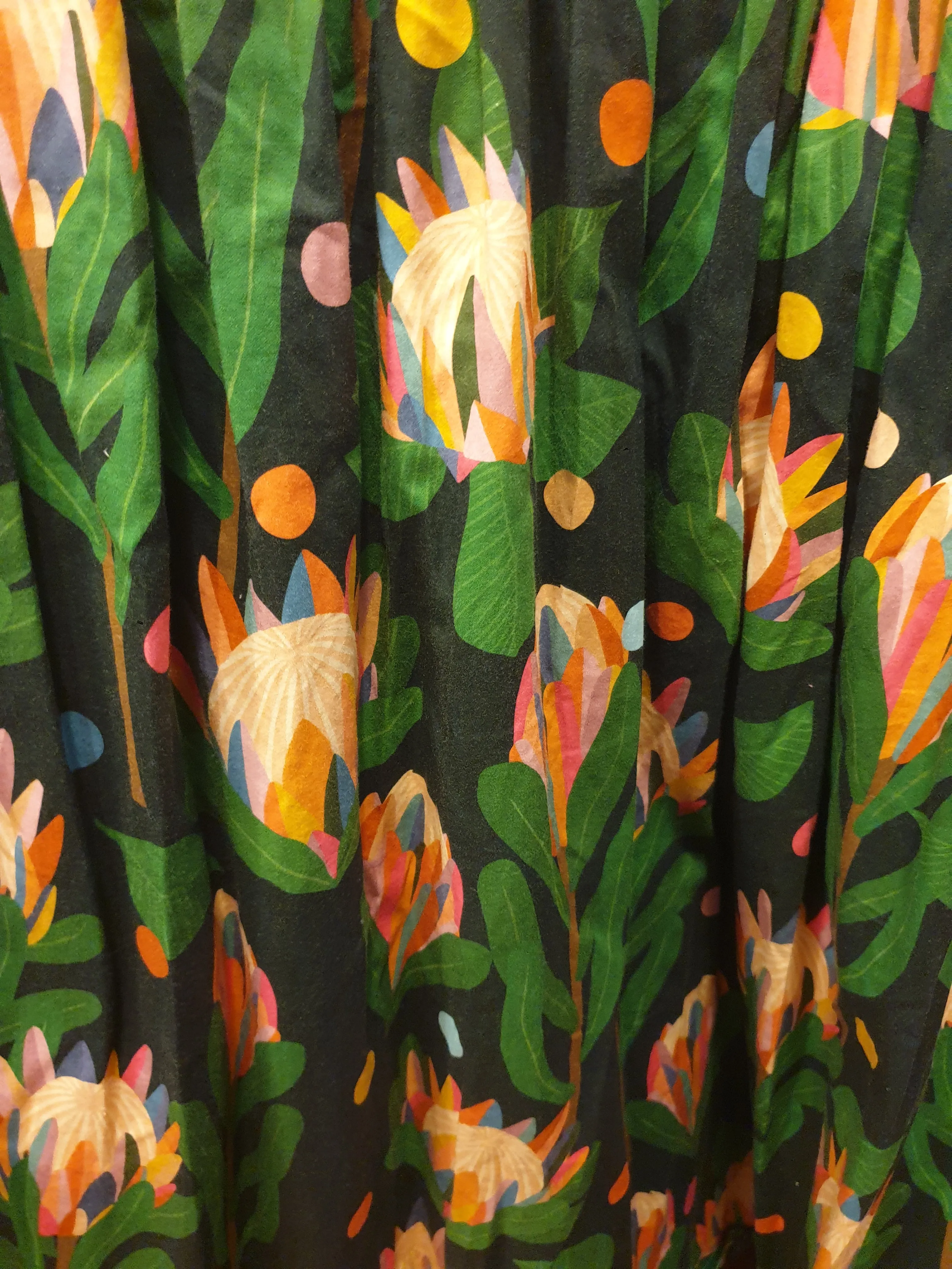 Curvature floral print dress size S (fits size 16-18)