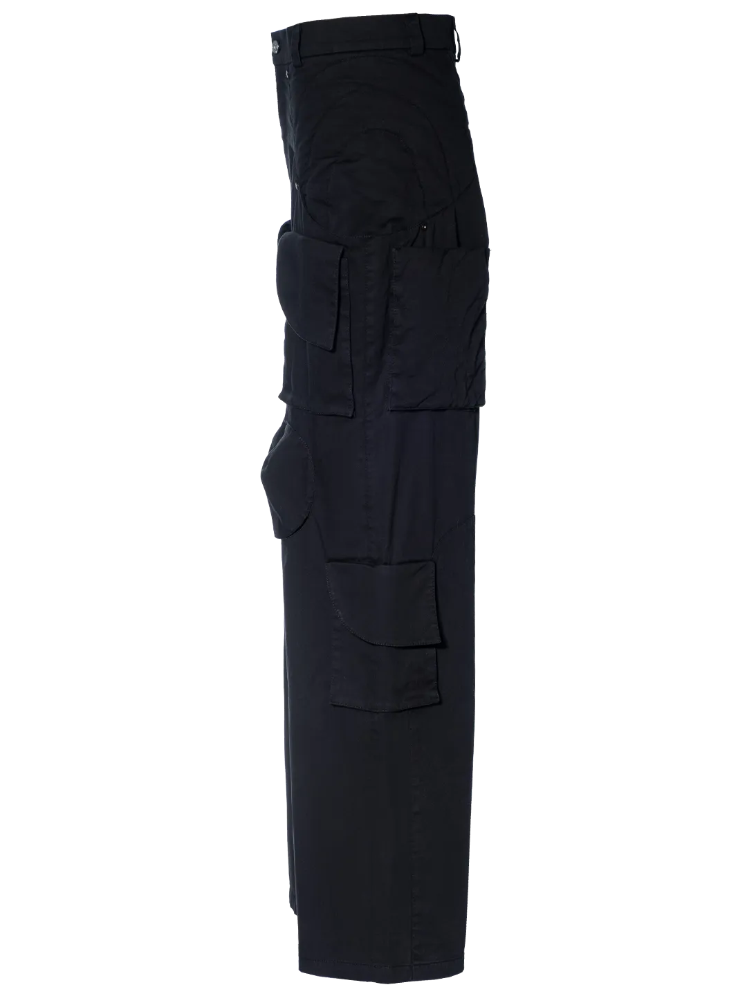 Cut-Out Cargo Trousers