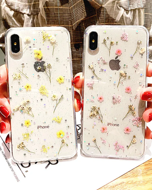 Cute Floral Soft Silicone Iphone Cases
