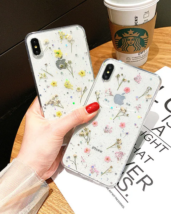 Cute Floral Soft Silicone Iphone Cases