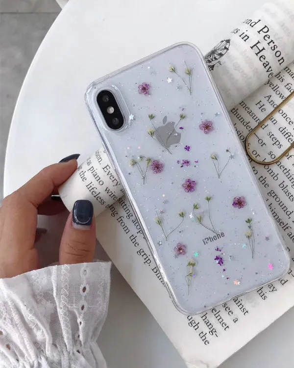 Cute Floral Soft Silicone Iphone Cases