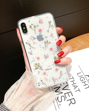 Cute Floral Soft Silicone Iphone Cases
