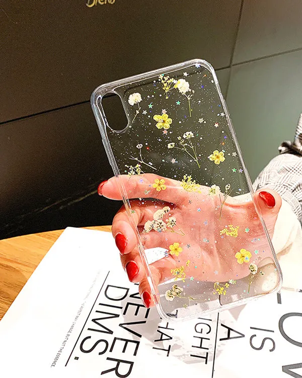 Cute Floral Soft Silicone Iphone Cases