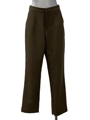 Dark Brown High Waisted Pants