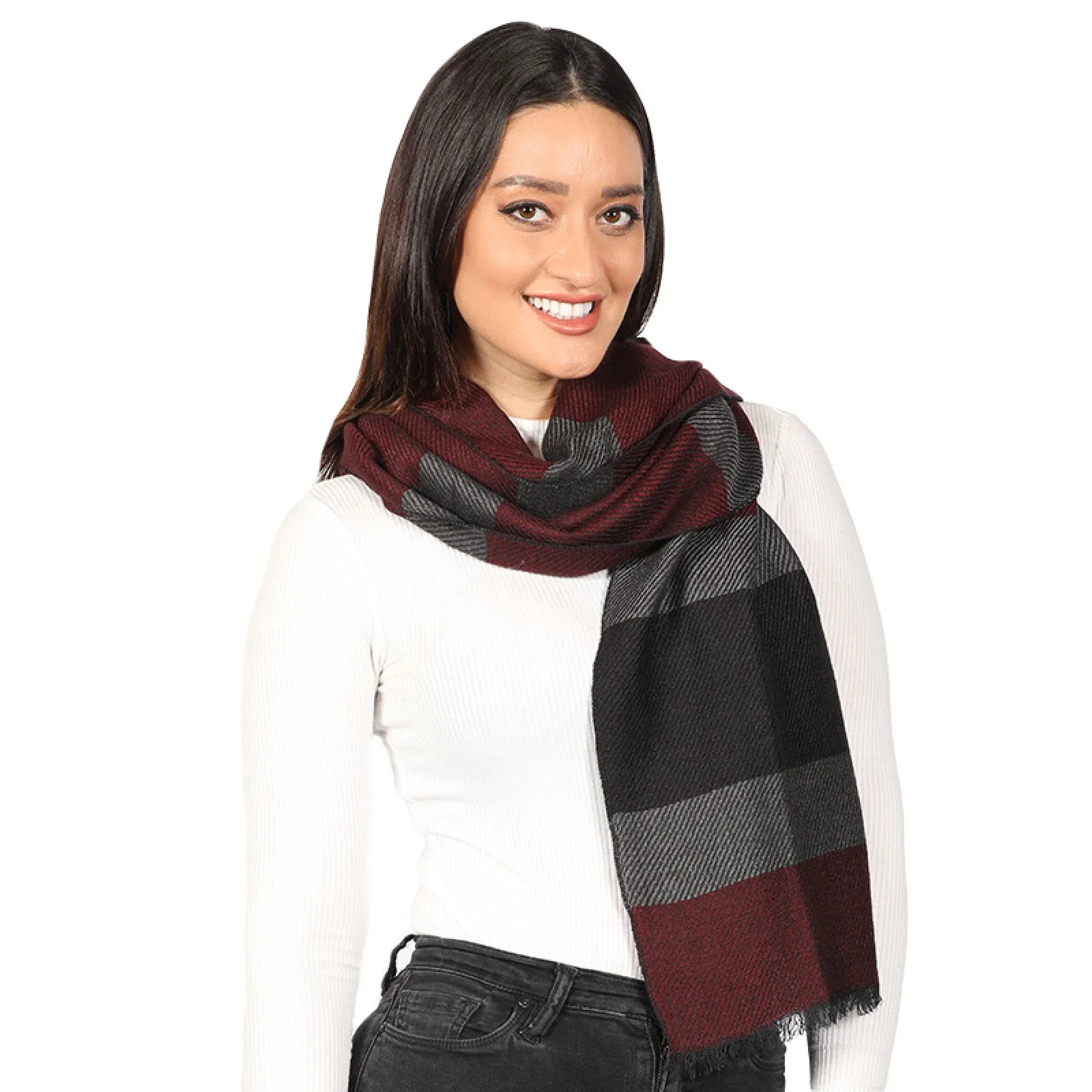 Dashed design Summer Light Scarves (4 Colors)