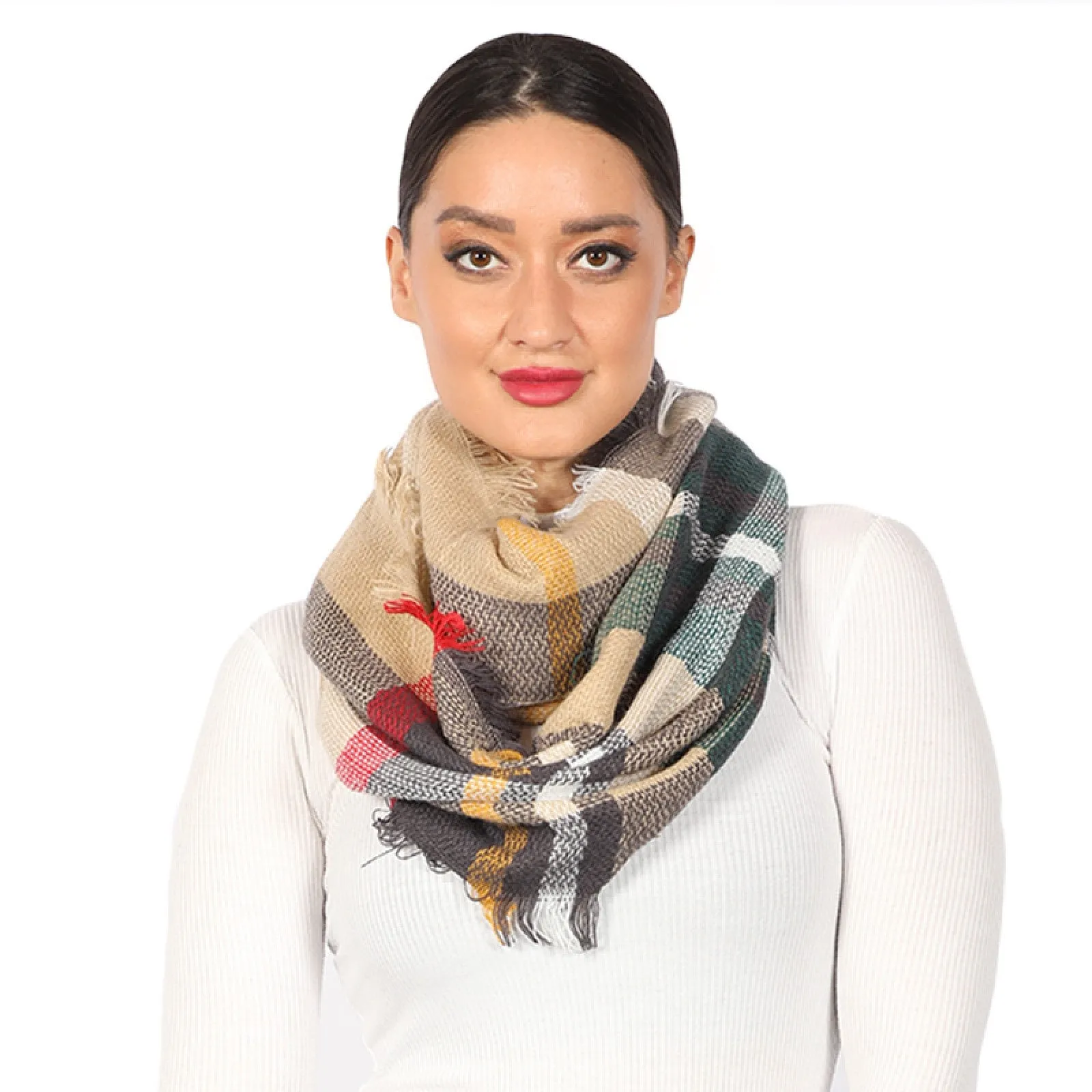 Dashed design Summer Light Scarves (4 Colors)