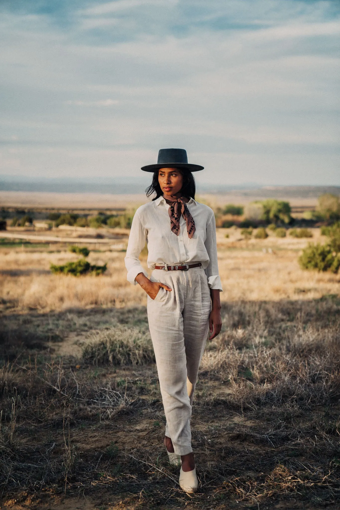 Desert Rose Wild Rag