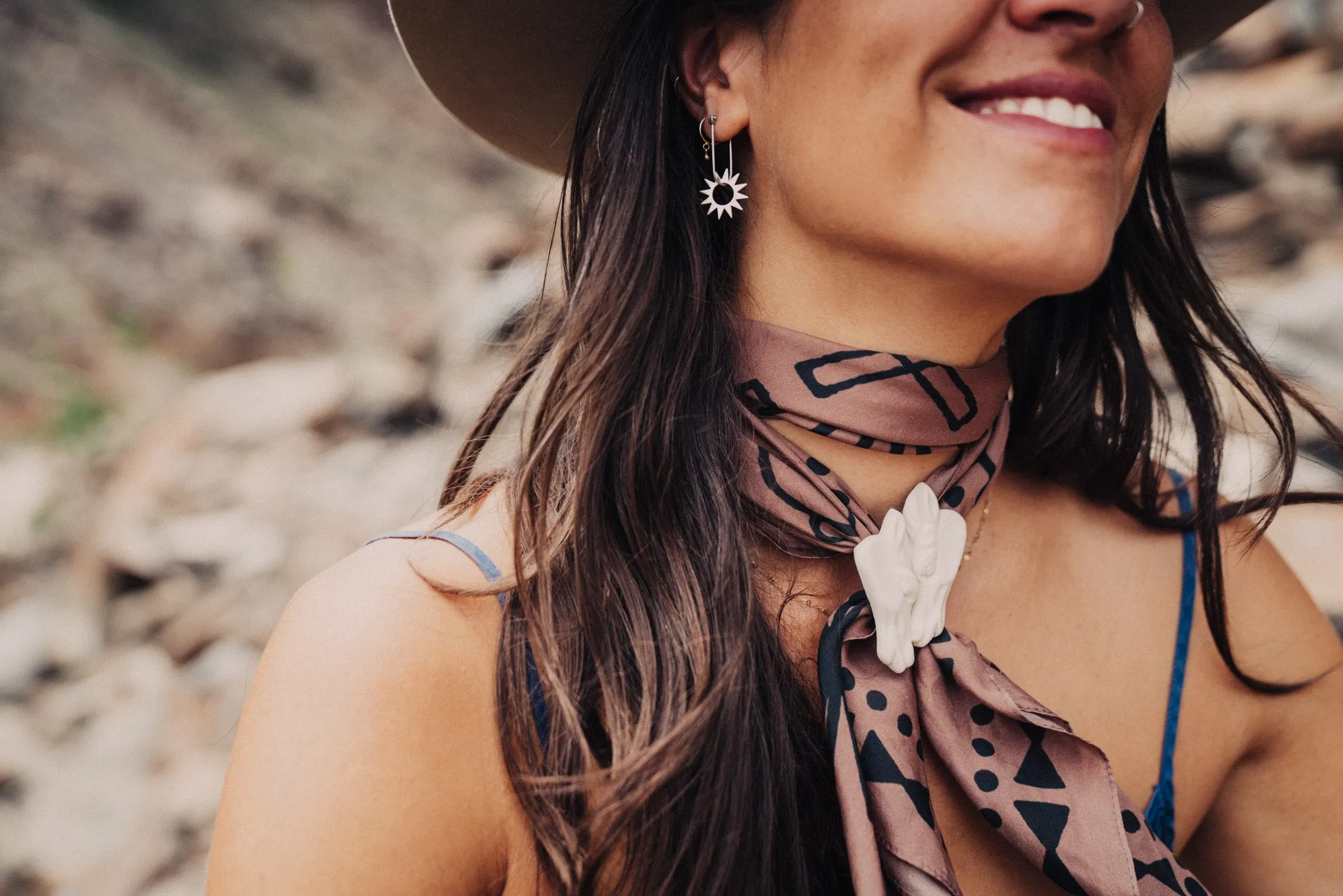 Desert Rose Wild Rag