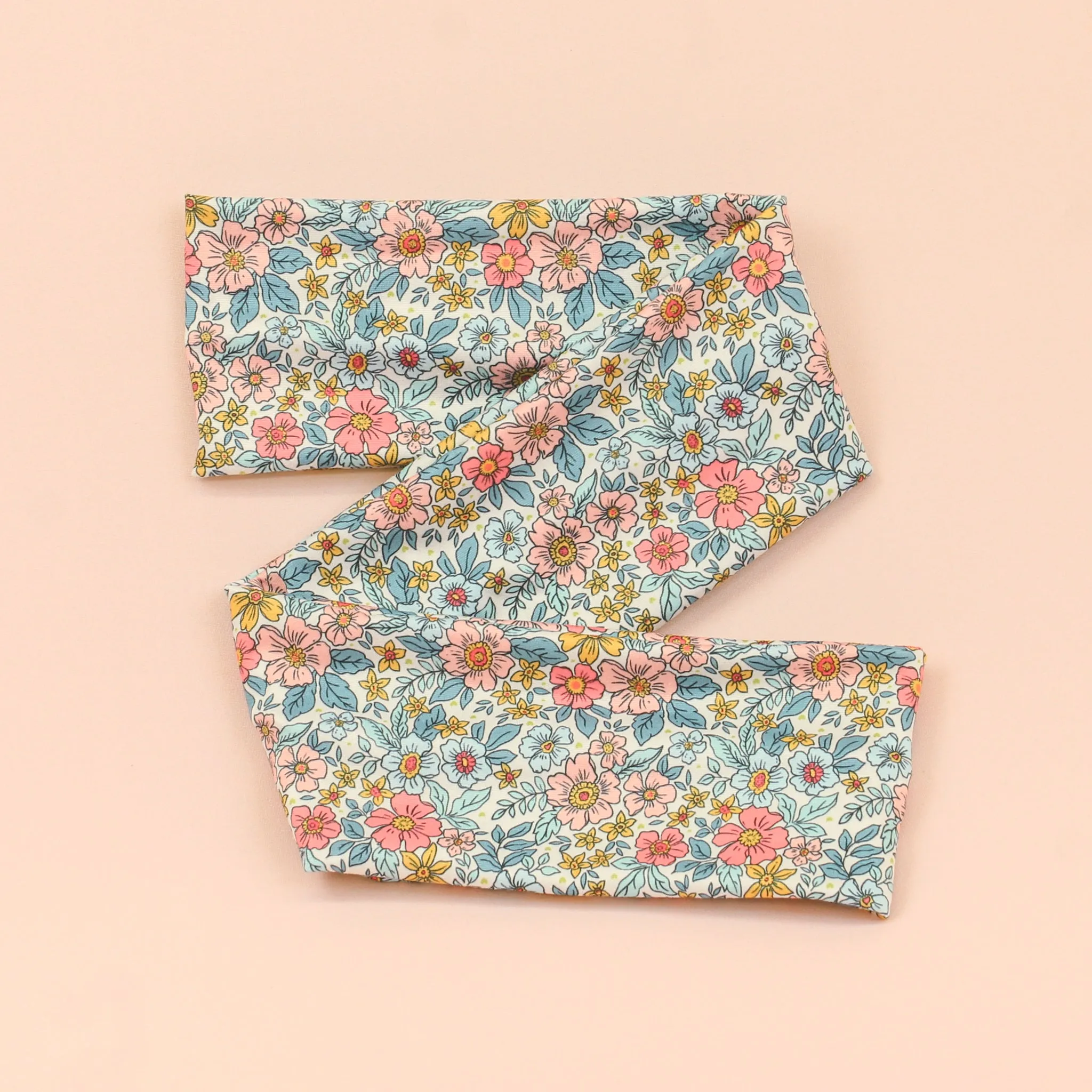 Dolly's Garden Floral Wrap Headband