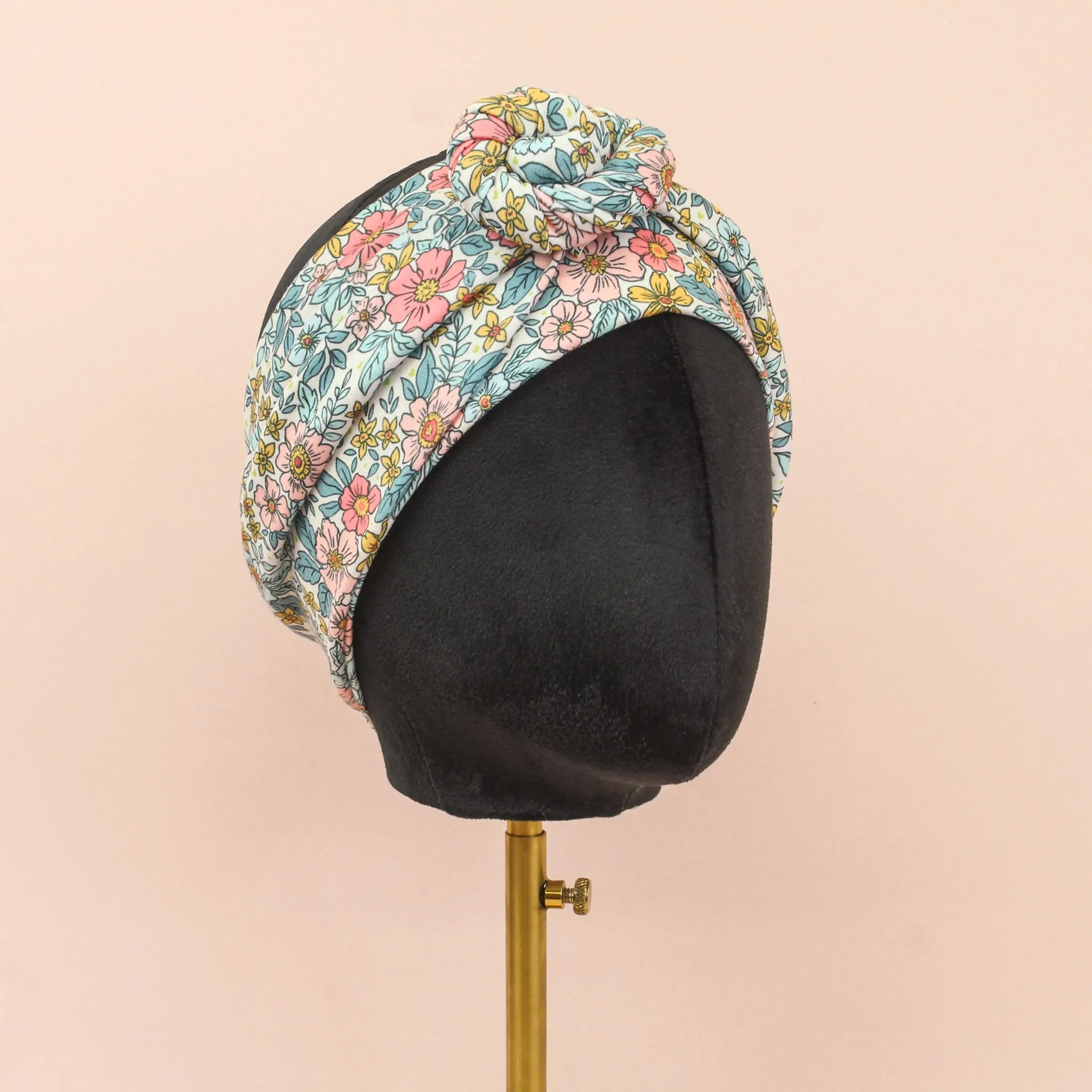 Dolly's Garden Floral Wrap Headband