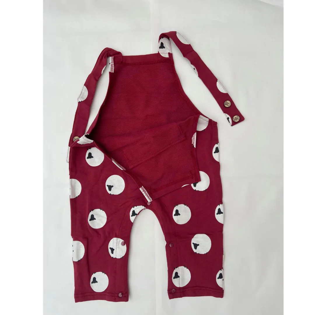 Eco-Friendly Cotton Baby Dungarees 2Y-3Y