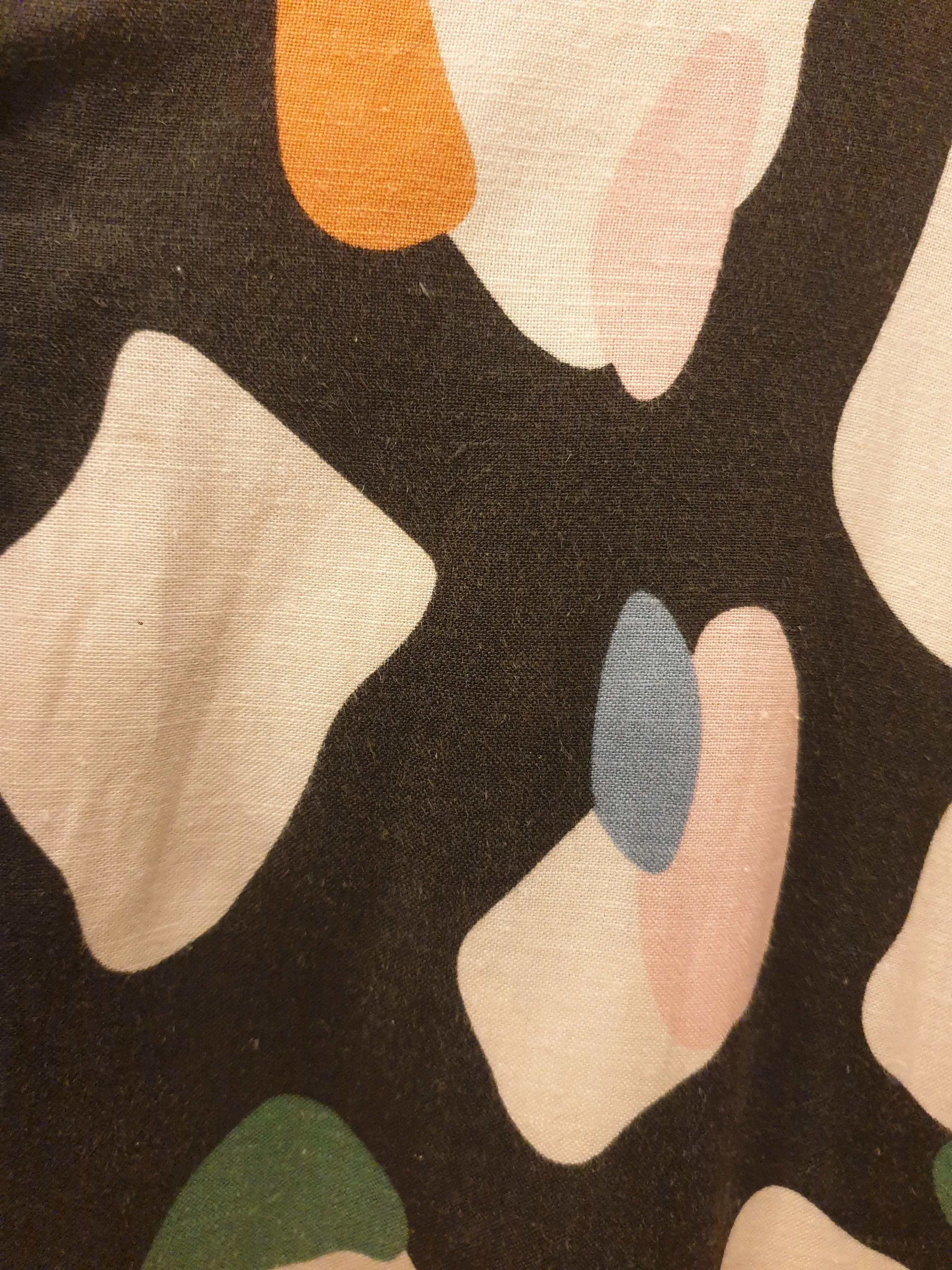 Elm colourful print tee shirt style dress size 18