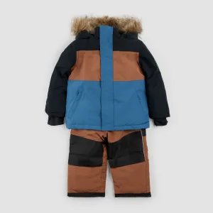 Ensemble de neige tricolore