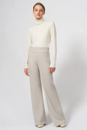 Felted Jersey Wide Leg - Mink