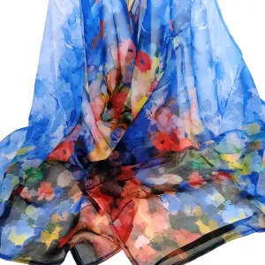 Field of Flowers Cupro Scarf