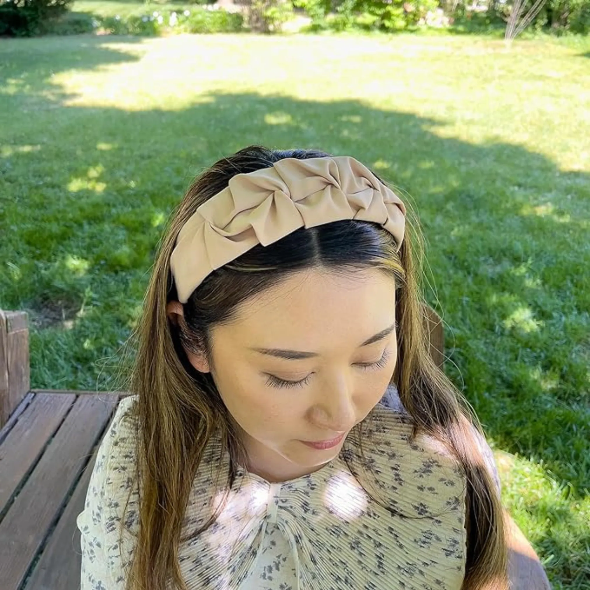 Floral Chiffon Headband