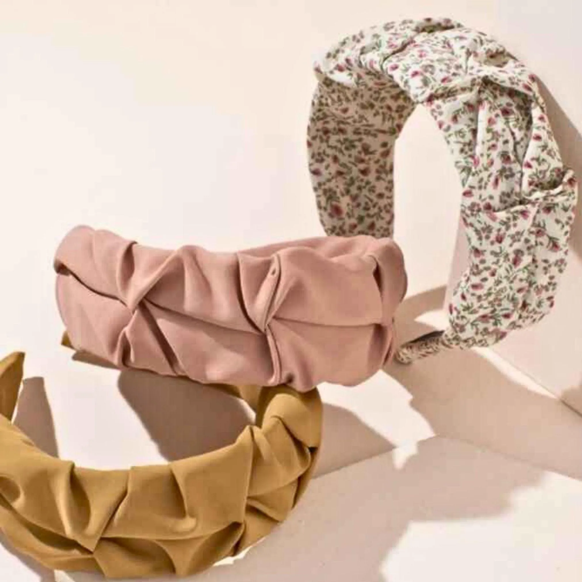 Floral Chiffon Headband