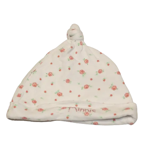 Floral Cotton Knot Hat