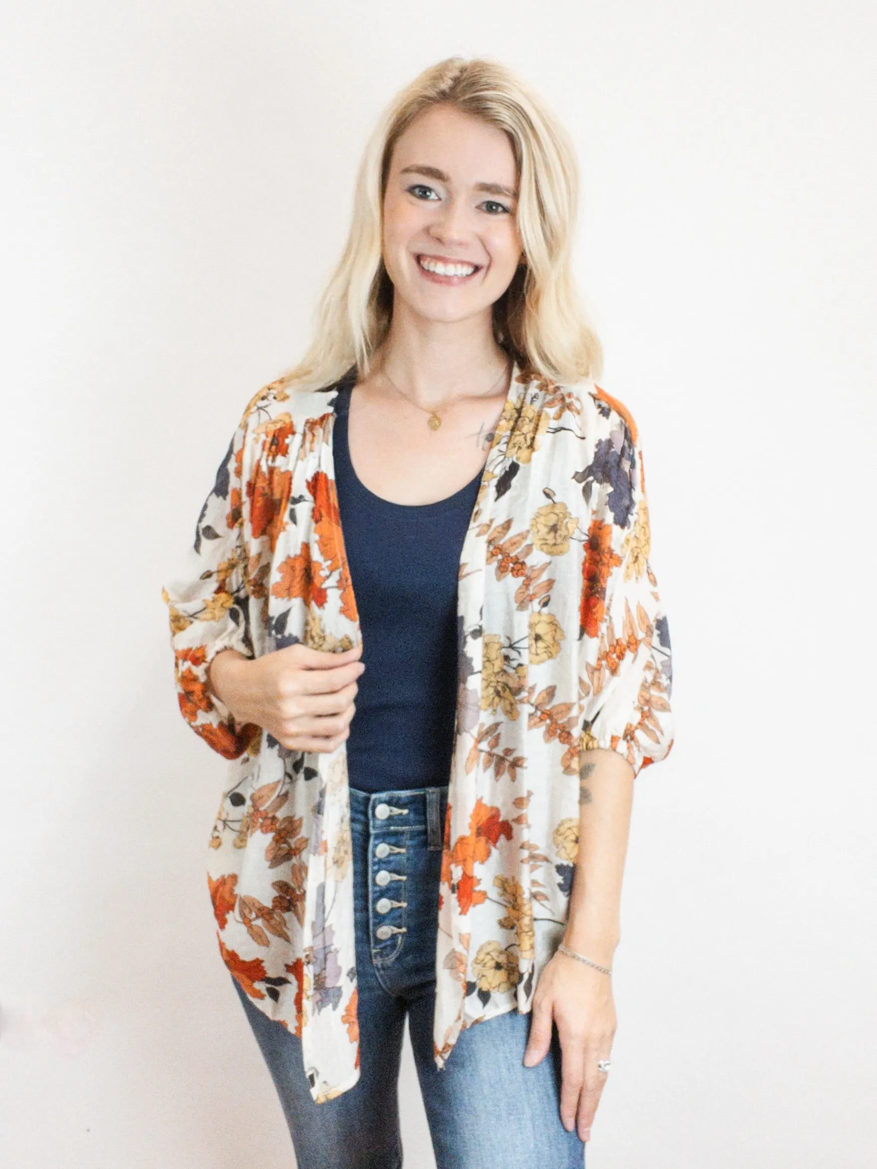 Floral Kimono
