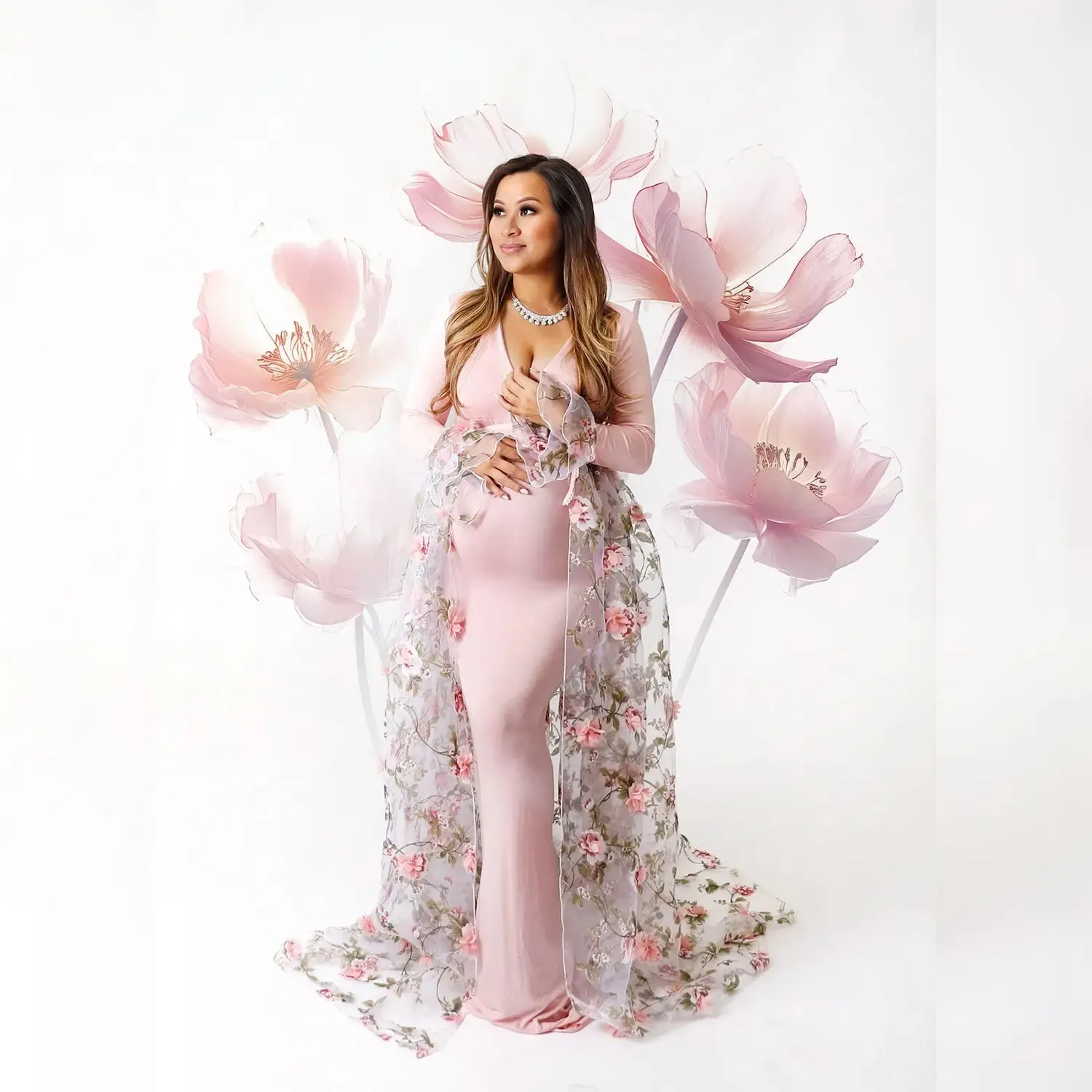 Floral Texture Overlays: High Key & Back Lit