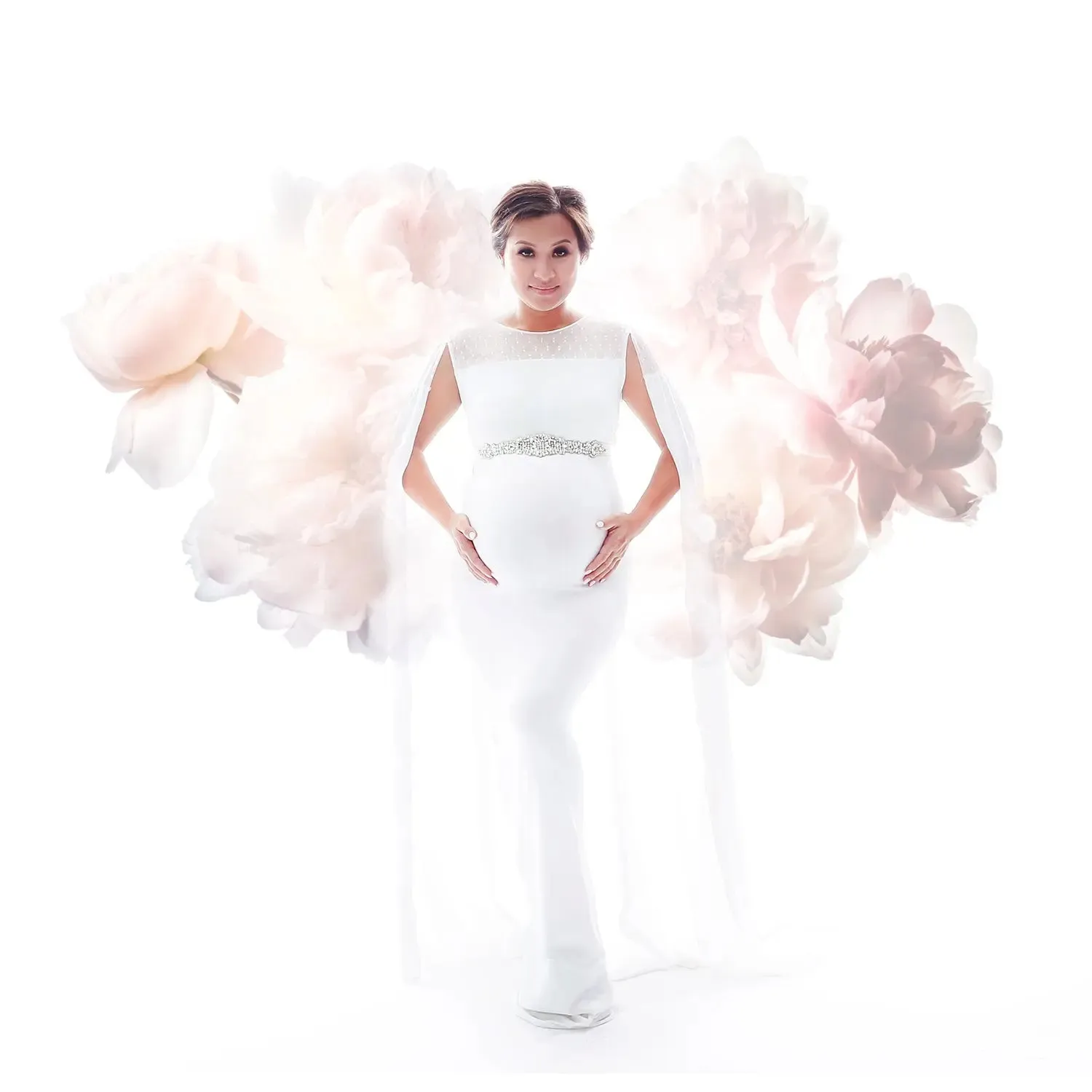 Floral Texture Overlays: High Key & Back Lit