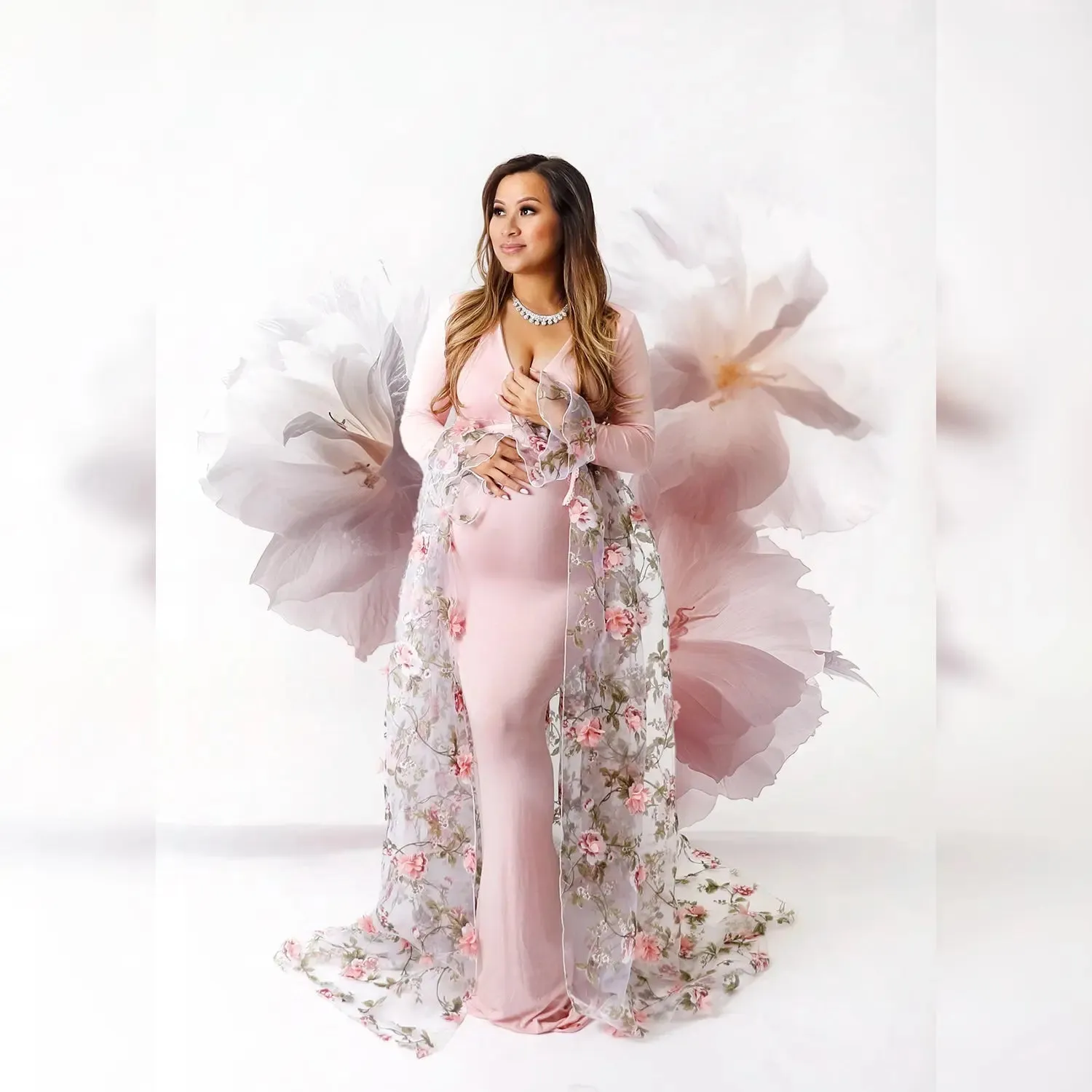 Floral Texture Overlays: High Key & Back Lit