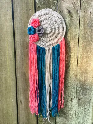 Floral Wall Hanging Decor- Choose your colors