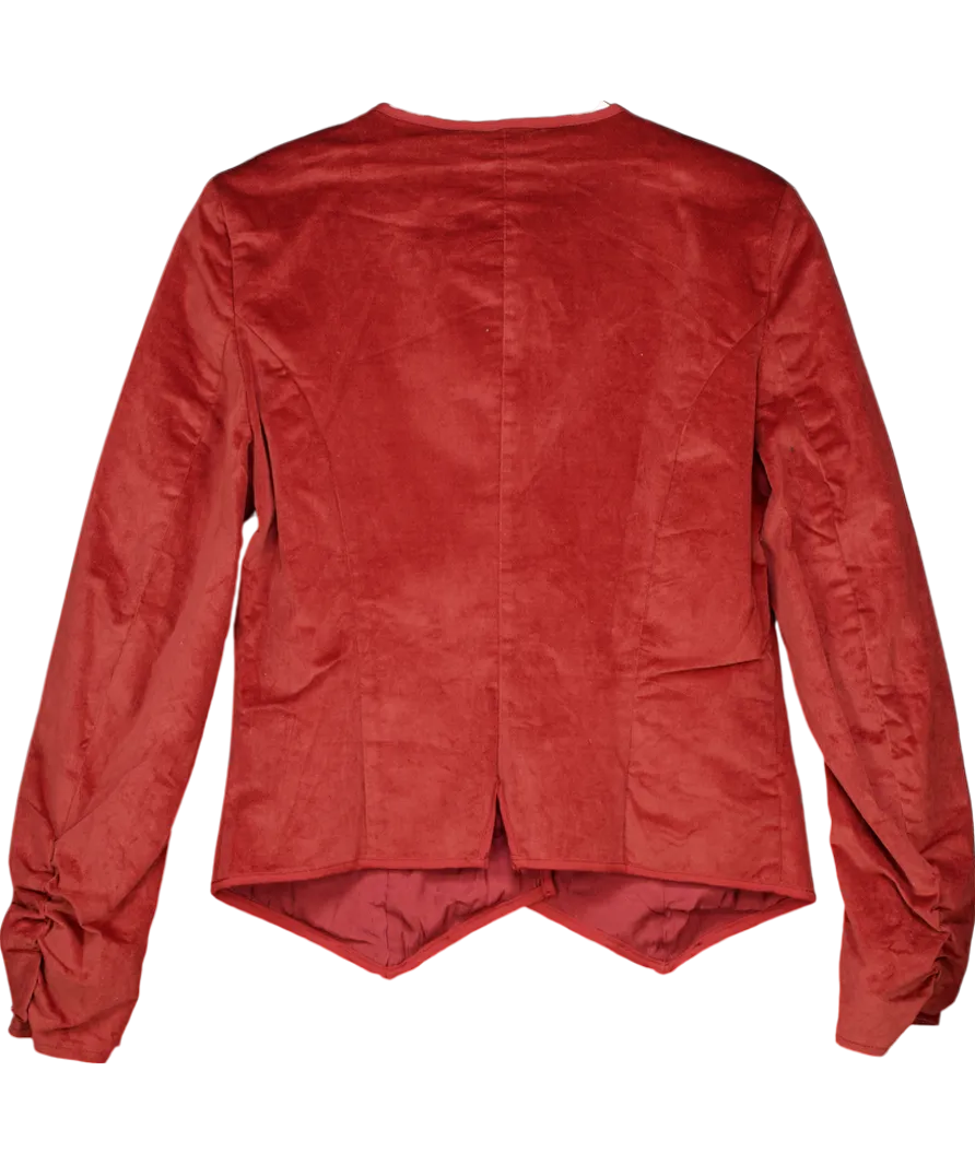 Free People Brown Becky Velvet Jacket UK M