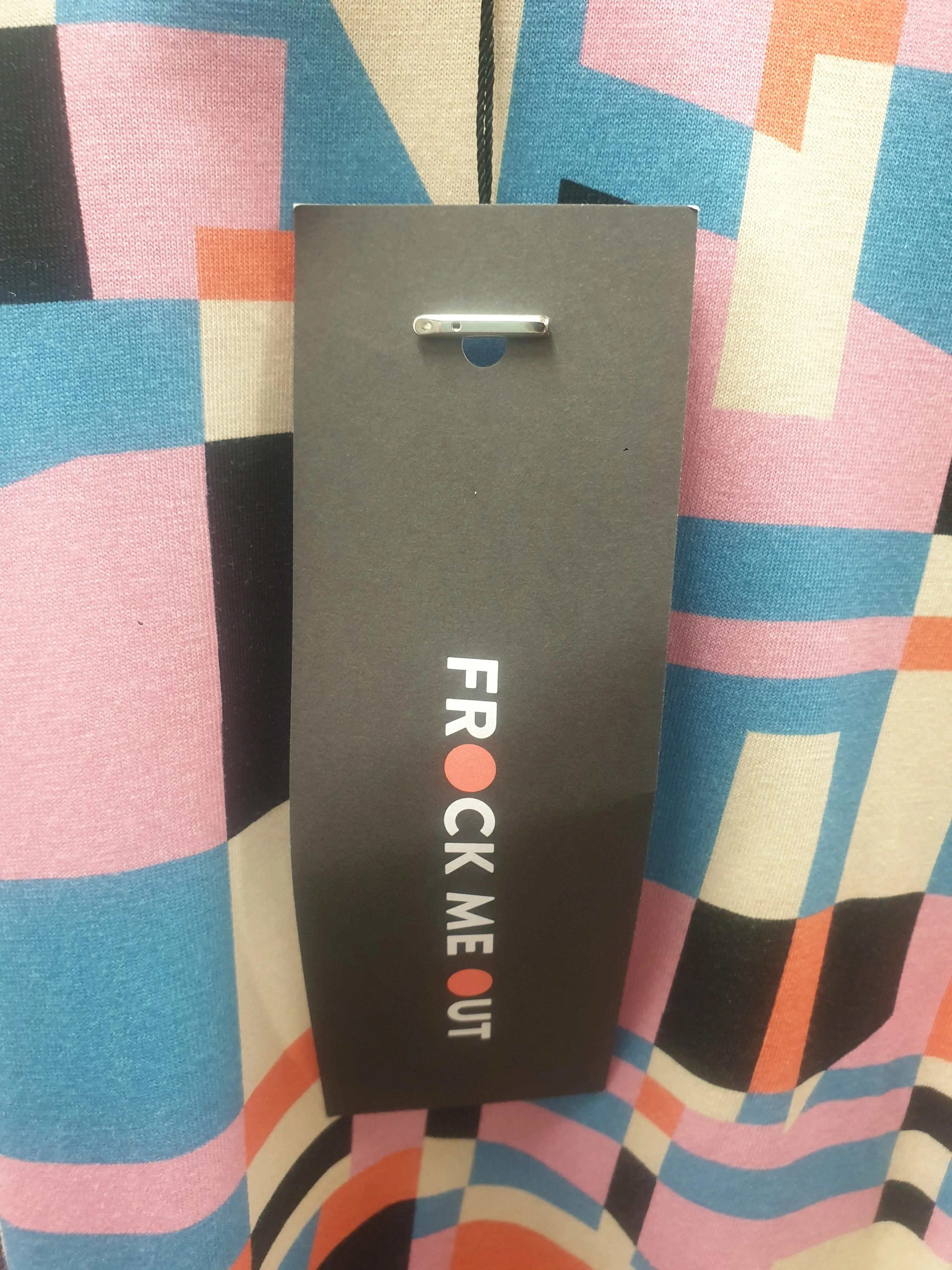 Frock Me Out colourful tee shirt dress size XL
