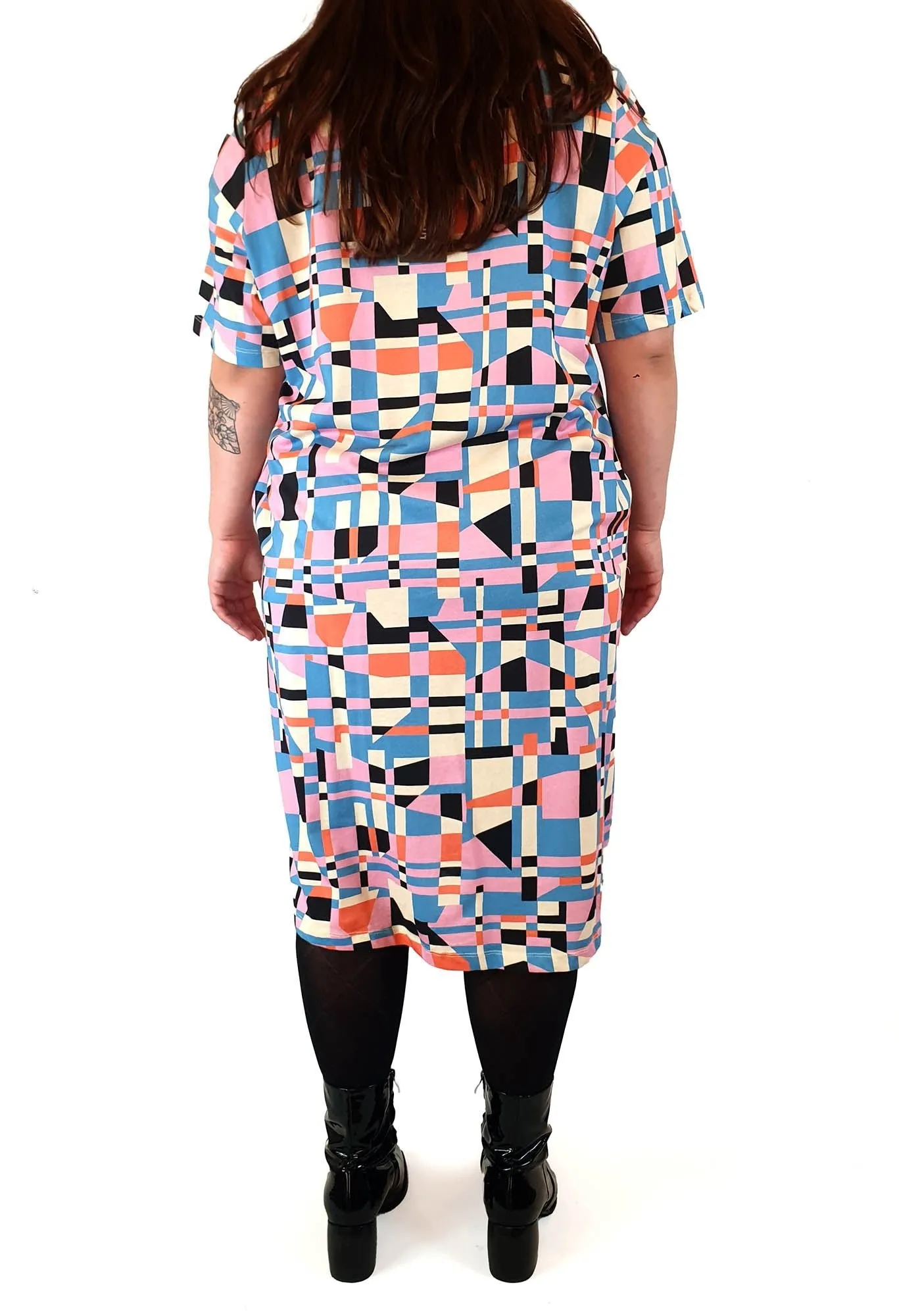 Frock Me Out colourful tee shirt dress size XL