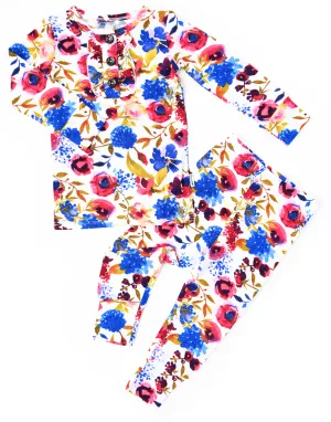 Gigi and Max Sophia Floral Ruffle 2pc Set