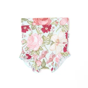 Gigi and Max Sutton Floral Ruffle Bummies