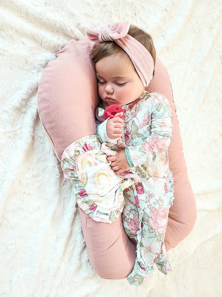 Gigi and Max Sutton Floral Ruffle Zip One Piece