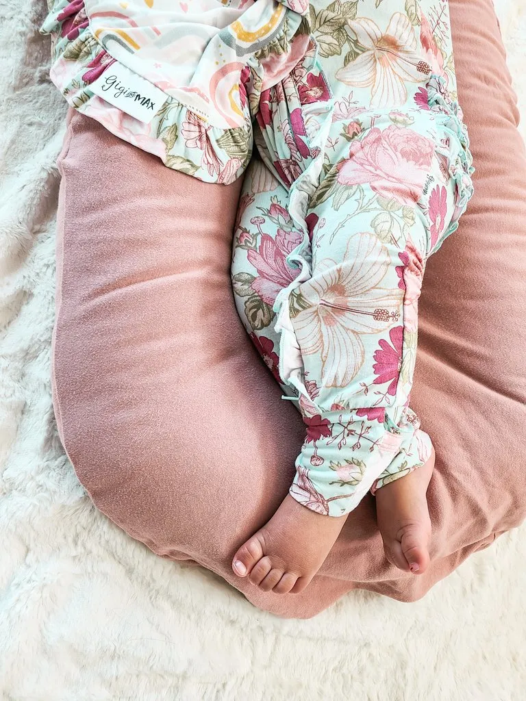 Gigi and Max Sutton Floral Ruffle Zip One Piece
