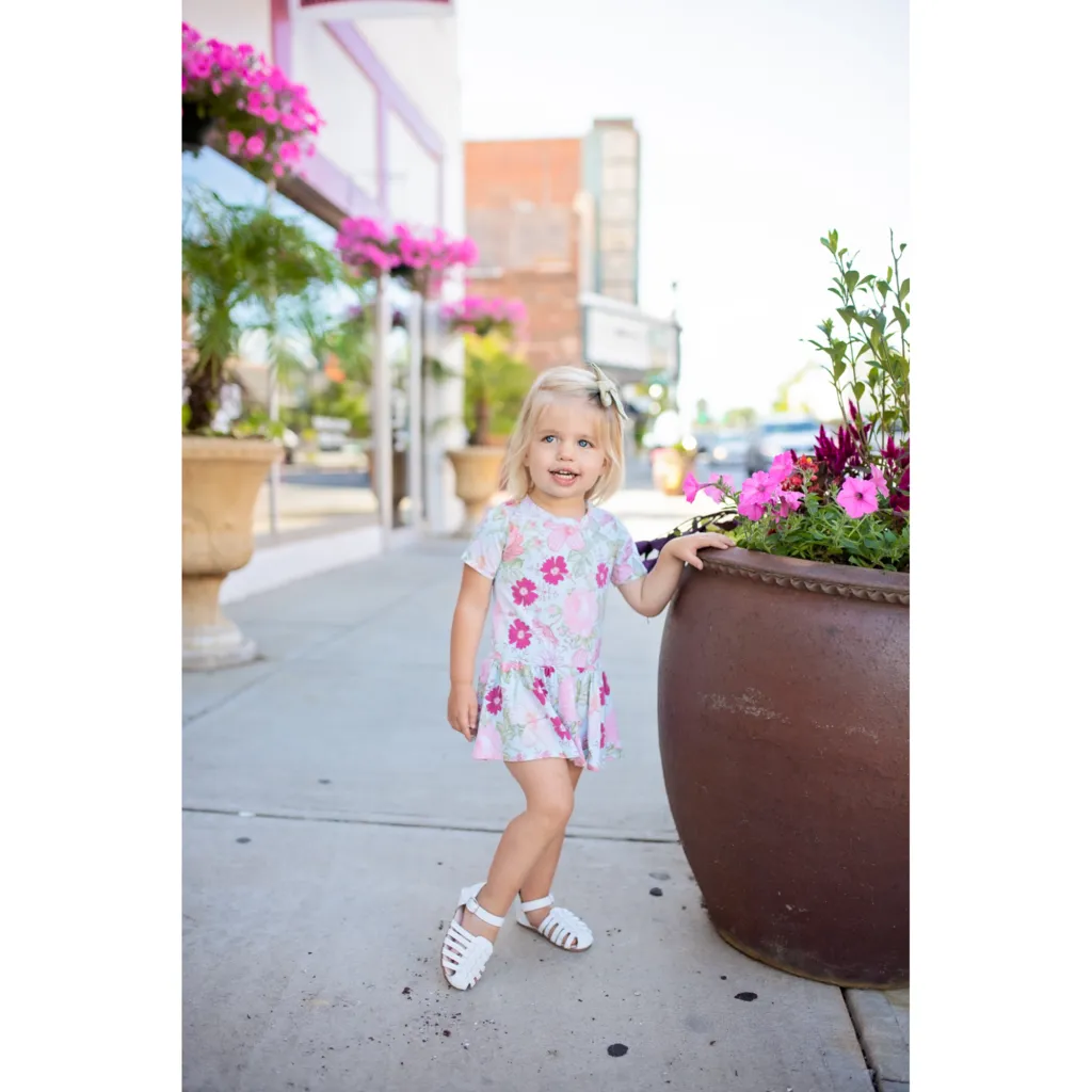 Gigi and Max Sutton Floral S/S Tutu