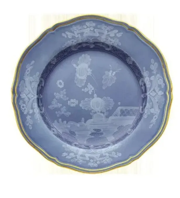 Ginori Flat Dessert/Salad Oriente Italiano Pervinca