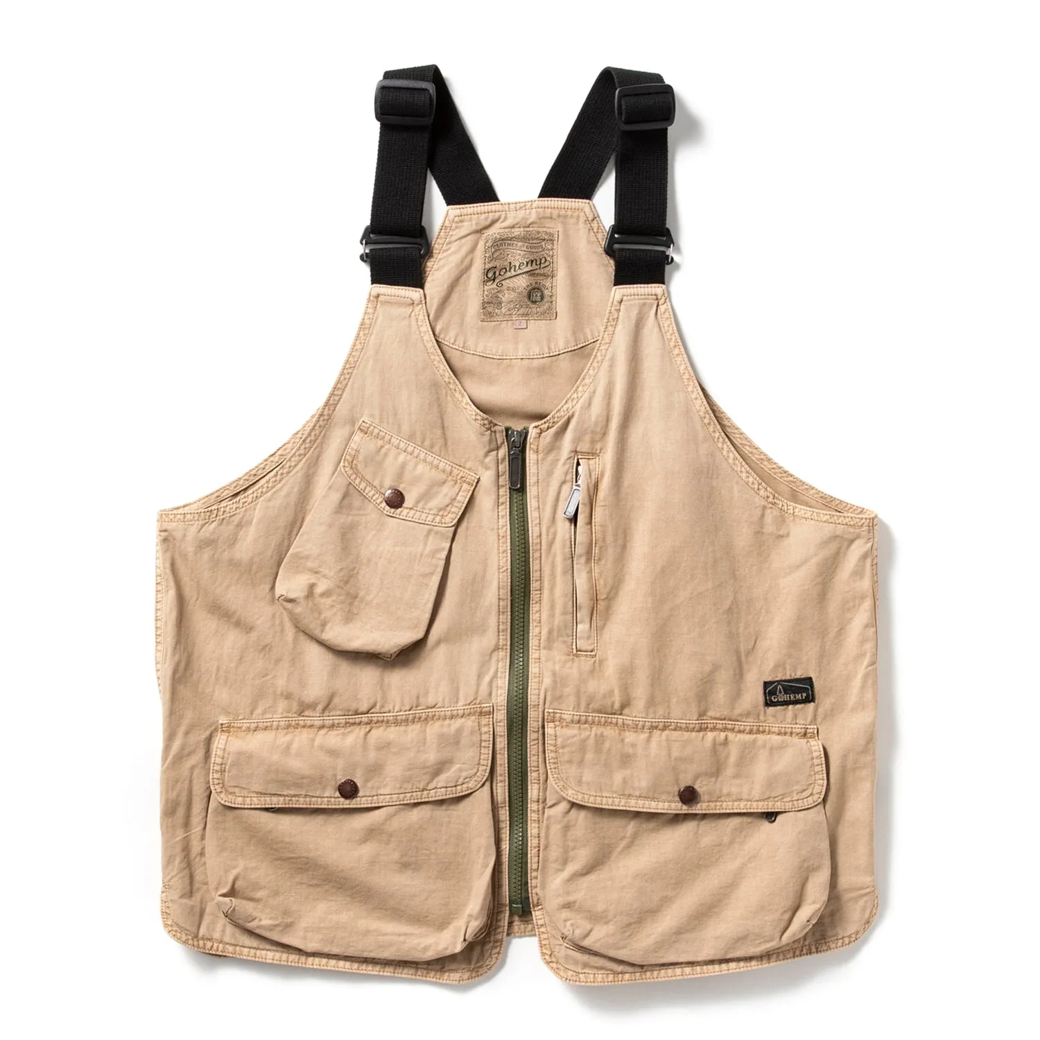 GOHEMP | ゴーヘンプ　HEMP UTILITY VEST