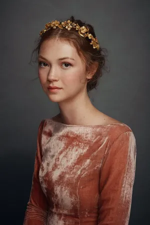 Golden Meadow Tiara