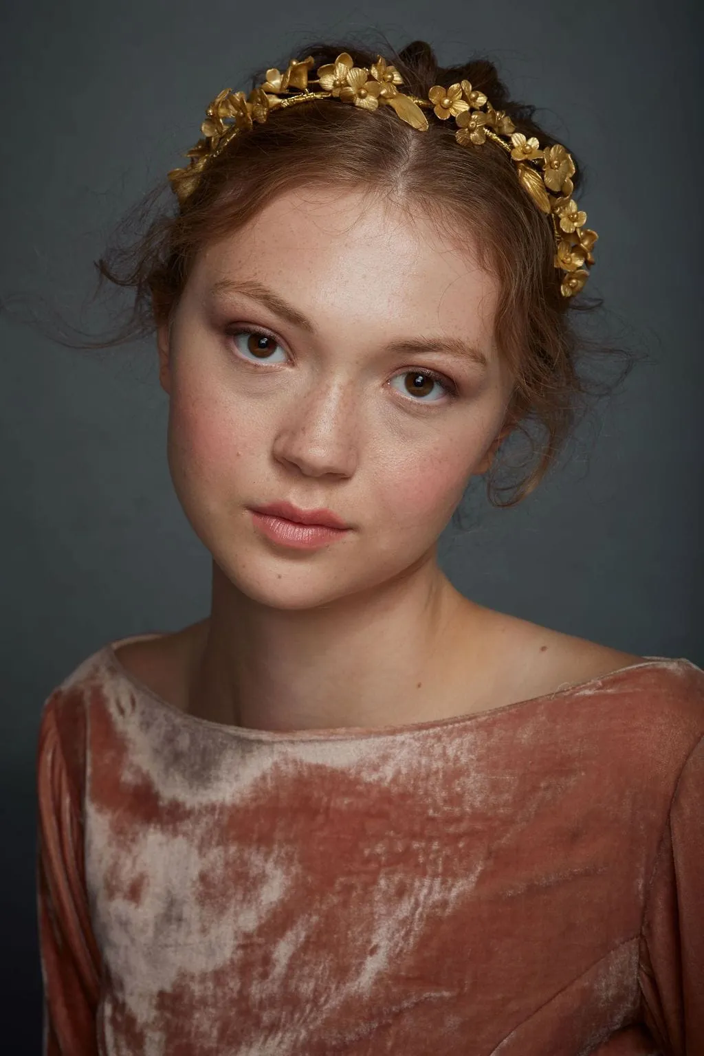 Golden Meadow Tiara