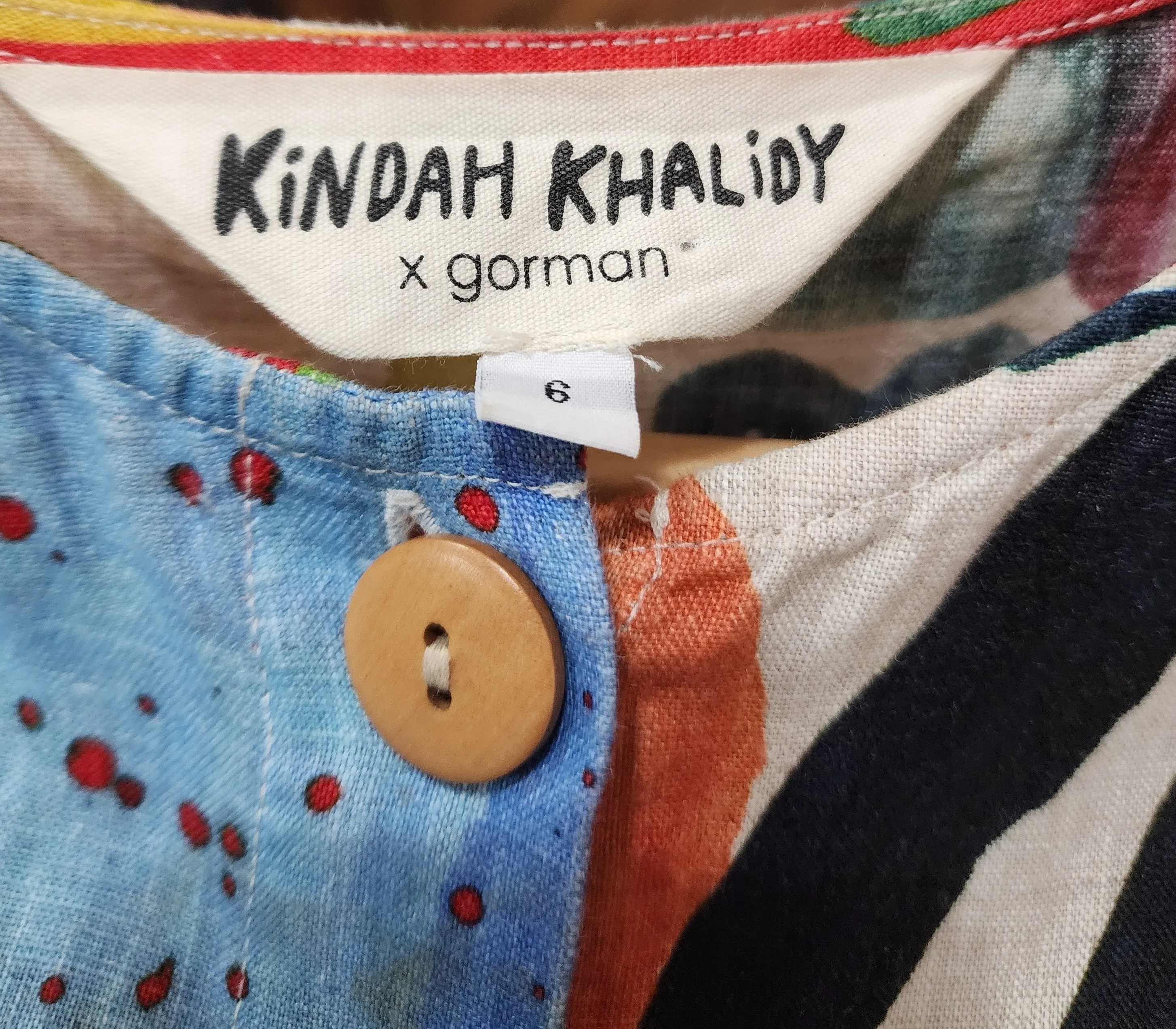 Gorman   Kindah Khalidy linen playsuit size 6, easily fits 8