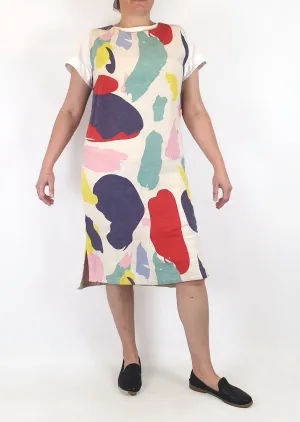 Gorman paint splatter print dress size 14