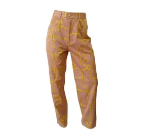 Gucci Horse Bit High Waisted Coral Jeans