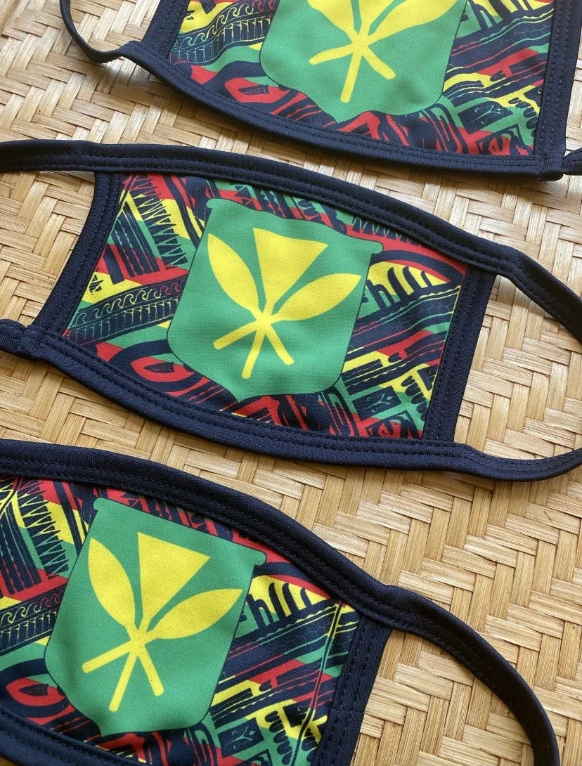 Hawaii Tribal Combo Protective Dust masks and Wrap (Limited Edition)