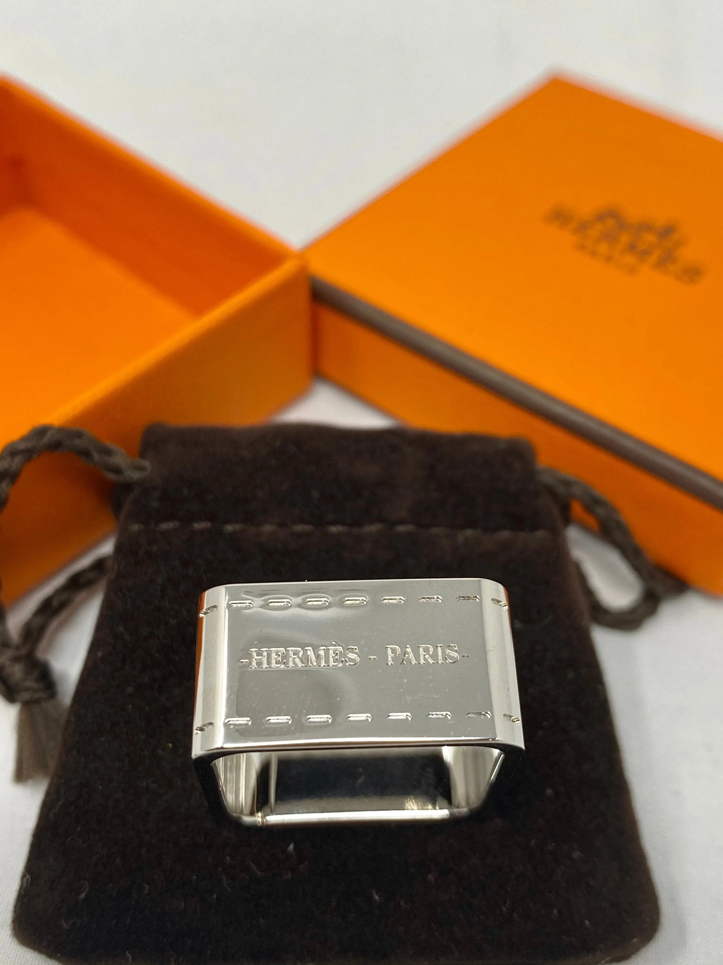 Hermes Bolduc Scarf Ring