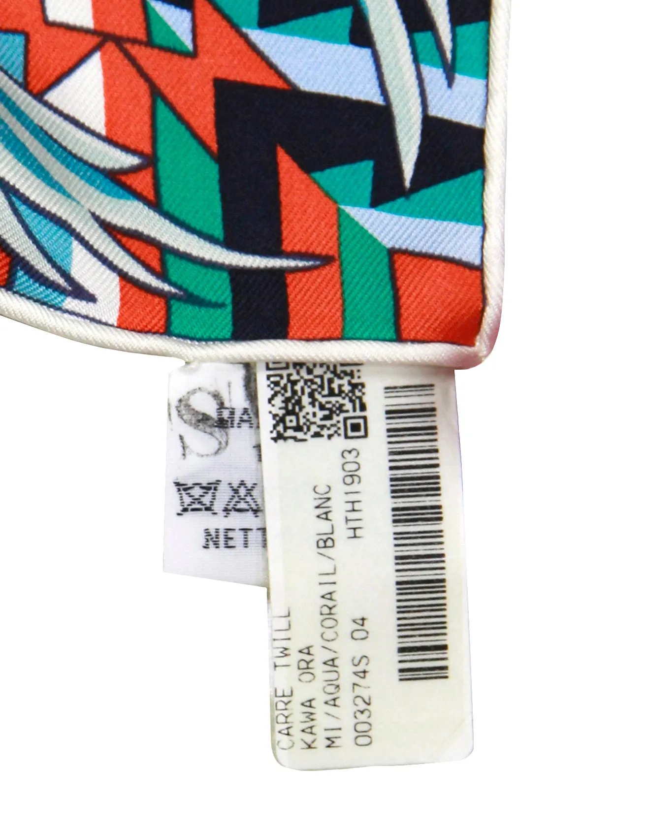 Hermes NEW Blue Kawa Ora 90cm Silk Scarf