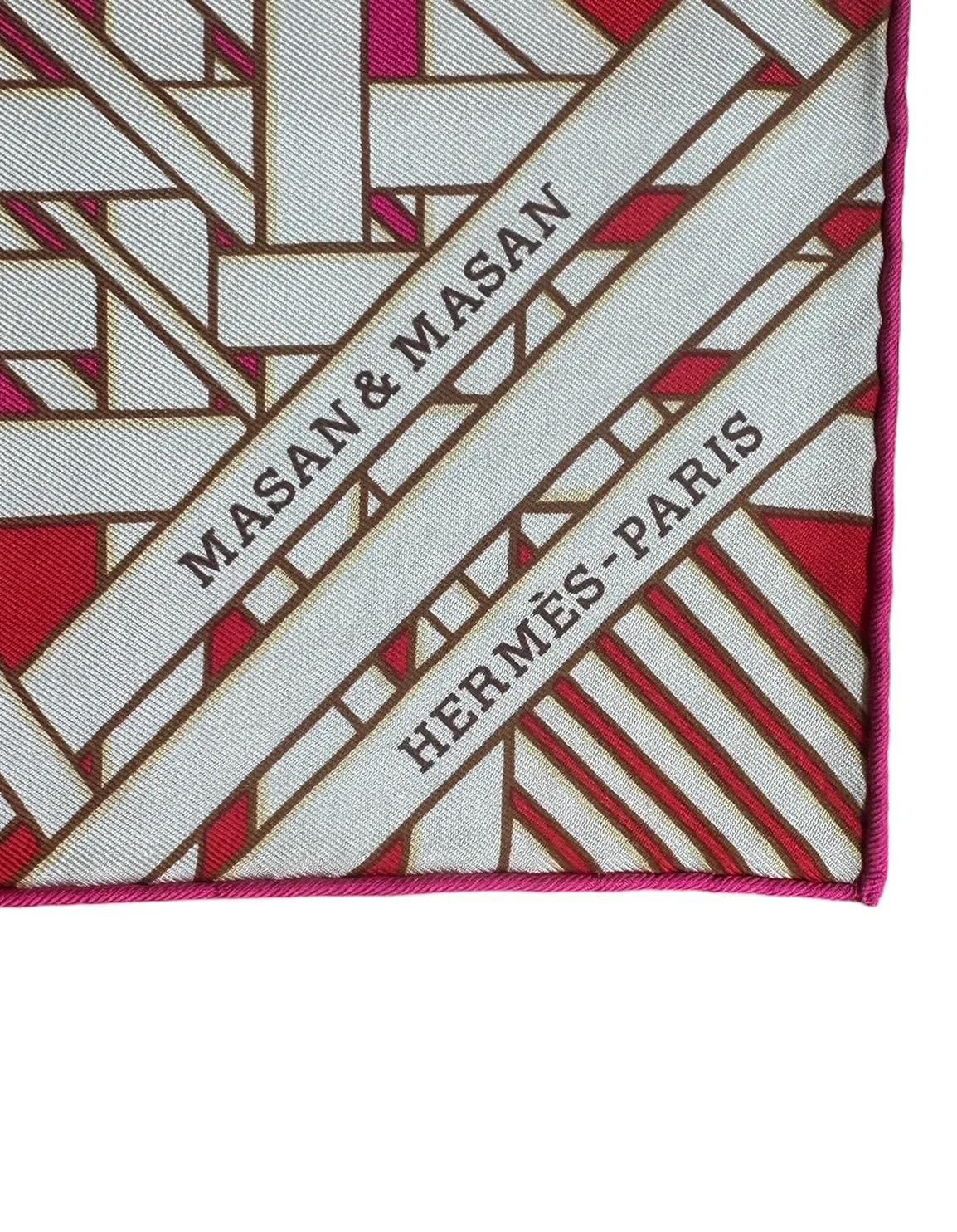 Hermes NEW Masan/ Masan Silk Scarf 90cm Silk Scarf